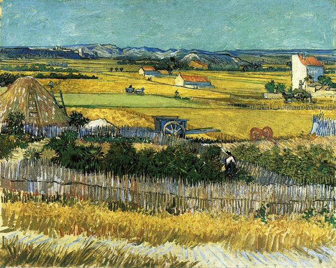 The Harvest vincent van Gogh